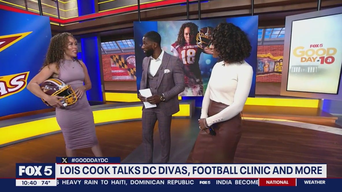 Lois Cook talks DC Divas, football clinic and more